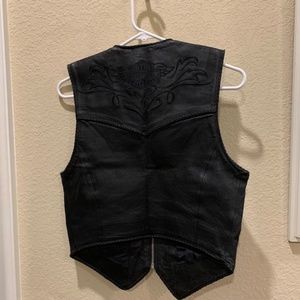 Women's Small Harley Davidson Leather vest